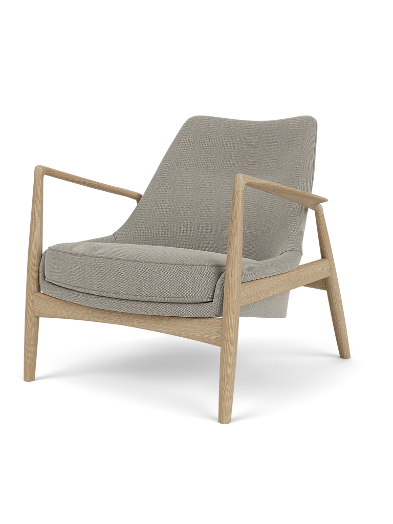 The Seal Lounge Chair Low Back Designed by Ib Kofod Larsen